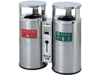 圓形不銹鋼分類垃圾桶HT-BXG1450,不銹鋼,垃圾桶,HT-BXG1450,不銹鋼,垃圾桶,HT-