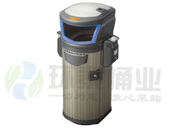 德瀾仕木條鋁合金垃圾桶HT-WDF600,德瀾,木條,鋁合金,垃圾桶,HT-WDF600,