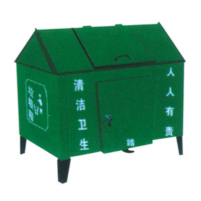 鋼制腳踏式垃圾屋