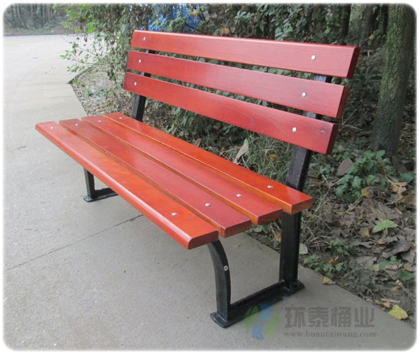 新款鑄鐵腳休閑椅公園景區